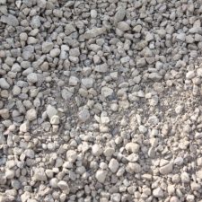 An example of 3/4" Crushed Gravel